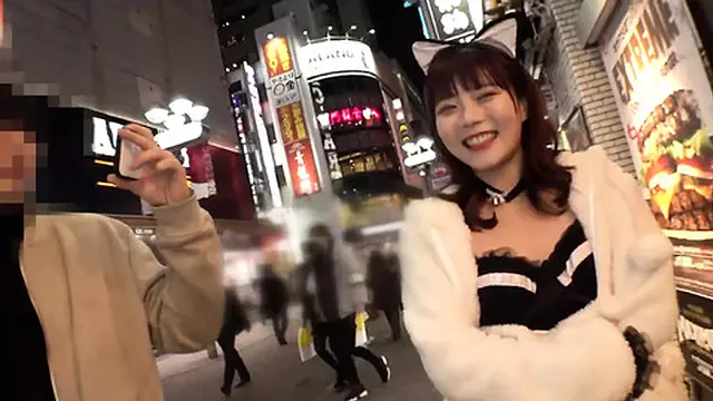 A very cute cosplay bar clerk participates in gala drinking! - Shake the beautiful body and have a barrage of back orgasm for the first time! Part1