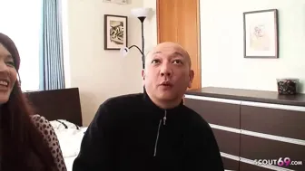 Creampied by ugly stranger during casting call while wife begs for more