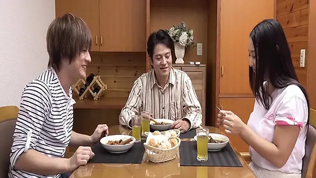 With my husband's ex -student I just went to make rice 