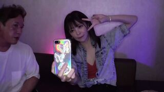 Cute Schoolgirl Hina-chan's Dainty Legs Stretched Wide in DP Frenzy