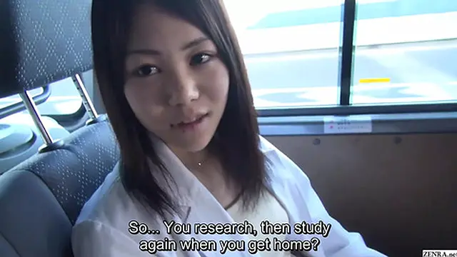 Japanese graduate student JAV debut sex under the blue sky