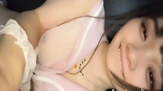 Japanese harlot unleashes cum-flooded frenzy on youthful tart after threeway with app-bred innocent