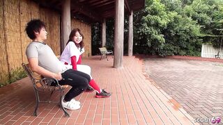 Risky creampie suck😜 and bang with horny🥵 JAV teens