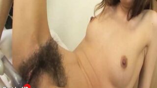 Steamy Asian encounter leaves petite submissive drenched in copious cum