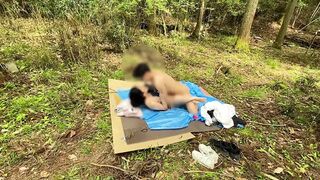 Deep in the Mountains, Rough Outdoor Sex