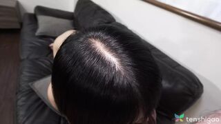 Japanese nympho Chihiro Kuroki craves insatiable rigid phallus deep within her vaginal canal