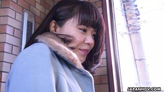 Wild Japanese Brunette Haruka Miura's Toy-and-Finger Satisfying Uncensored Session