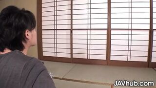 Rina Misuzu Wears Seductive Kimono