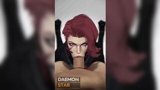 Black Widow gives a blowjob and makes time to stop you and buy time