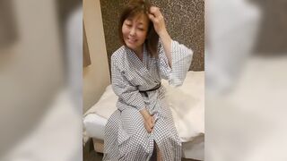 Japanese Adult Woman in Traditional Outfit