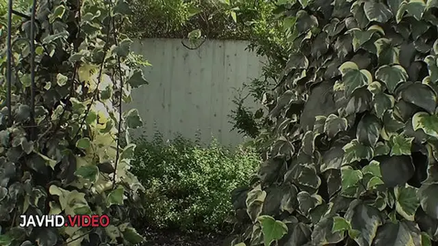 Kinky Asian Beauty Runa Mizuki Sinks Deep In Backyard Dildo Fantasies