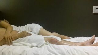 I Had a Fifty-something Mature Woman Give Me a Handjob and a Blowjob —  and Then I Fucked Her Hard in Cowgirl Position