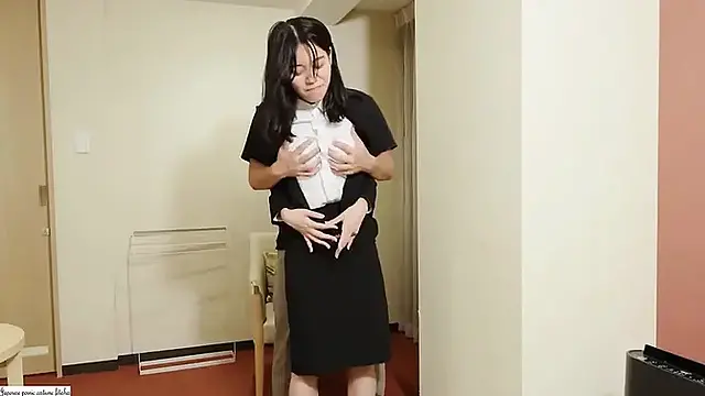 Asian Angel gives a deepthroat oral from her loving boyfriend 